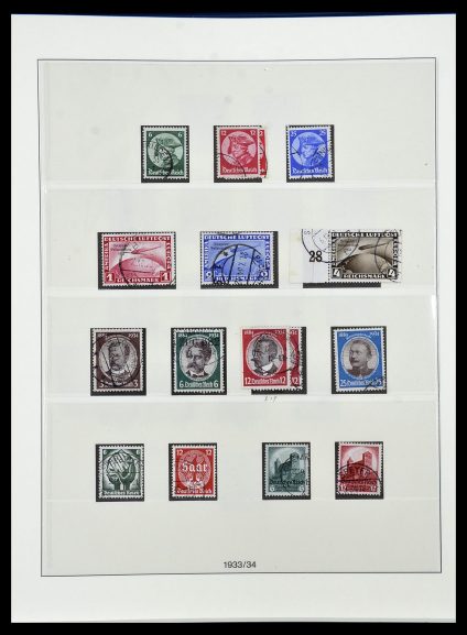 Stamp collection 34055 German Reich 1933-1945.