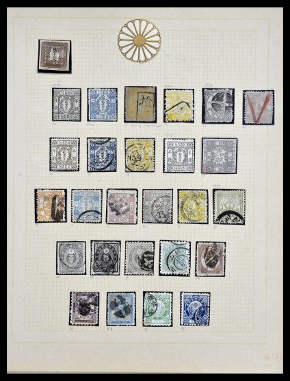 Stamp collection 34059 Japan 1871-1985.