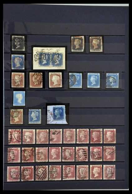 Stamp collection 34075 Great Britain 1840-1980.