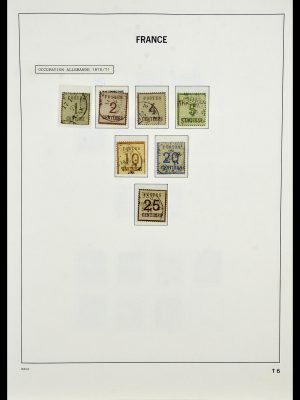 Stamp collection 34085 France 1849-1988.