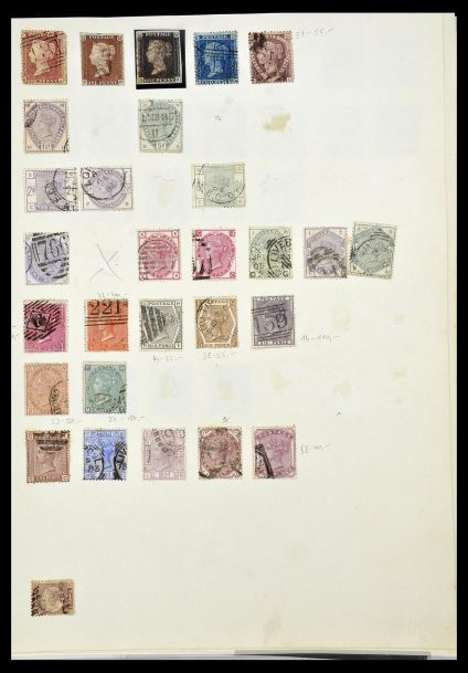 Stamp collection 34102 Great Britain 1840-1935.