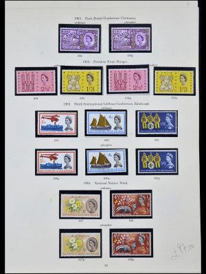 Stamp collection 34107 Great Britain 1960-1984.