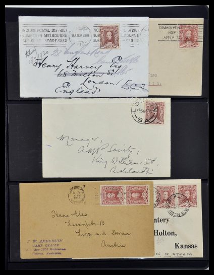Stamp collection 34109 Australia 1930.