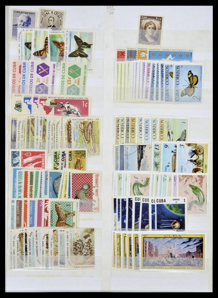 Stamp collection 34136 South America.