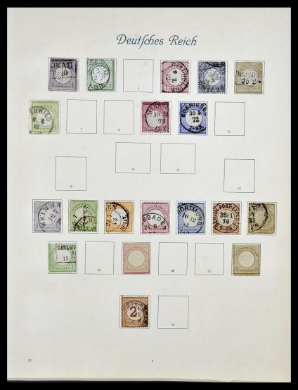 Stamp collection 34160 German Reich 1872-1931.