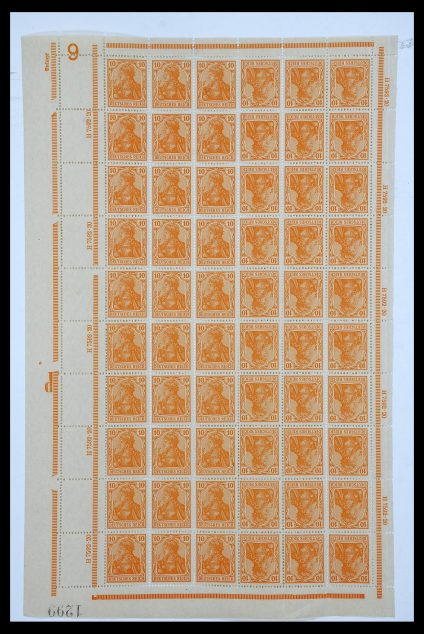 Featured image of Stamp Collection 34164 German Reich Markenheftchenbogen 1933-1942.