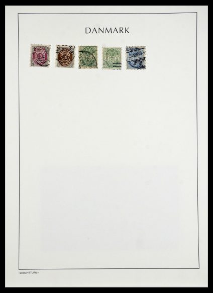 Stamp collection 34167 Denmark 1851-2004.