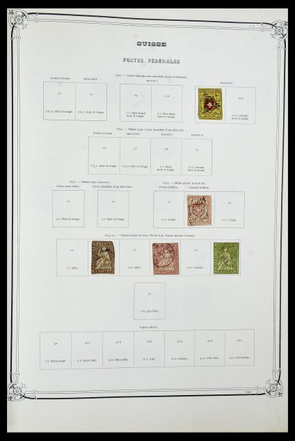 Stamp collection 34176 Switzerland 1850-1996.