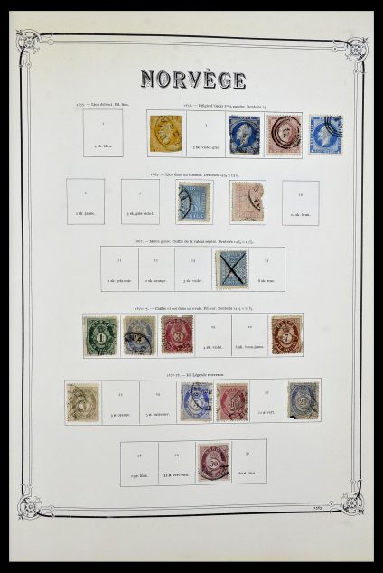 Stamp collection 34177 Norway 1856-1999.