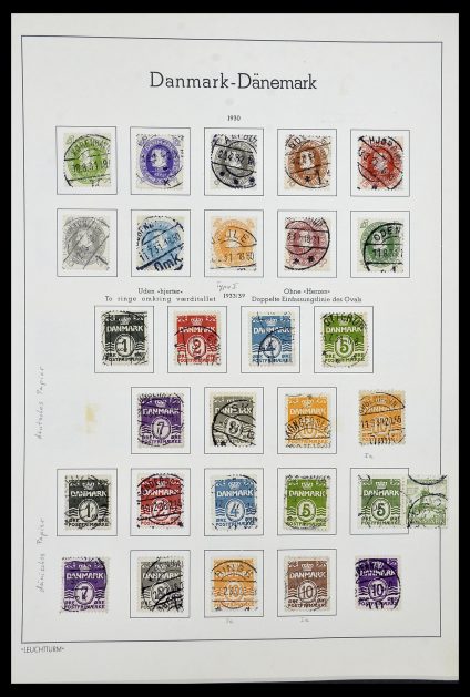 Stamp collection 34183 Denmark 1930-2014.
