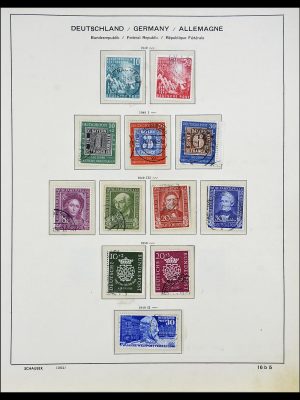 Stamp collection 34194 Bundespost 1949-1982.