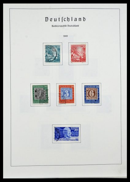 Stamp collection 34195 Bundespost 1949-1981.
