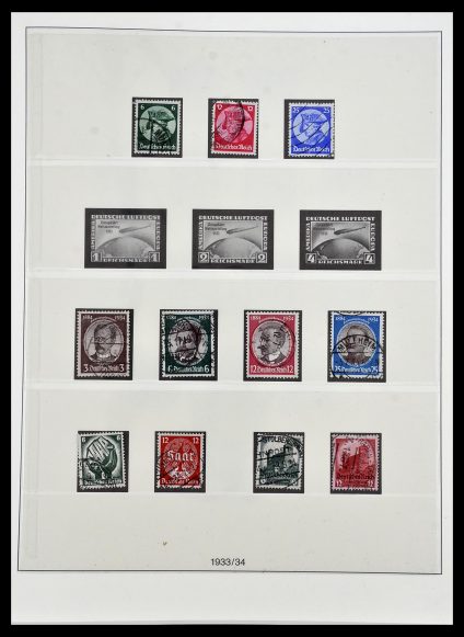 Stamp collection 34201 German Reich 1933-1945.