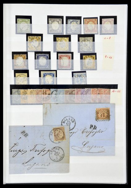Featured image of Stamp Collection 34206 Italy and territories 1861-2000.