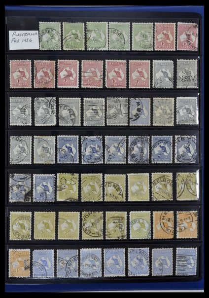 Featured image of Stamp Collection 34211 Australia 1913-2010.