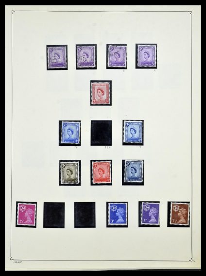 Featured image of Stamp Collection 34221 Great Britain Machins/castles 1971-2005.