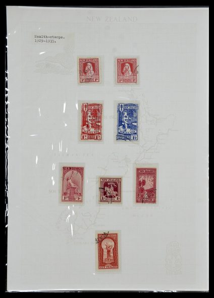 Featured image of Stamp Collection 34229 New Zealand 1929-1992.