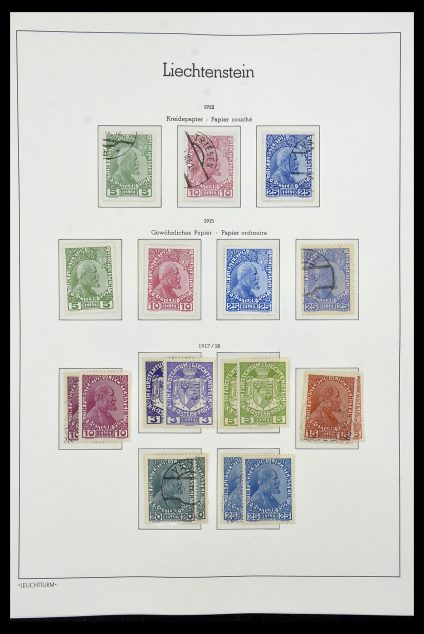 Featured image of Stamp Collection 34231 Liechtenstein 1912-2020!