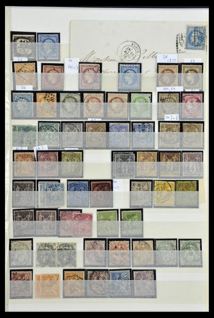 Stamp collection 34236 France 1853-2004.