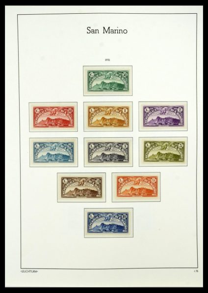 Featured image of Stamp Collection 34243 San Marino 1877-2008.