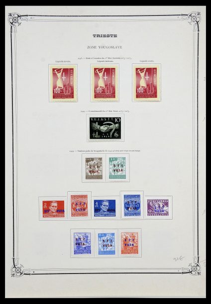 Featured image of Stamp Collection 34277 Triest zone B 1948-1954.