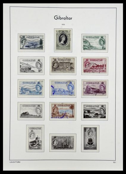 Featured image of Stamp Collection 34261 Gibraltar and Malta 1953-1985.