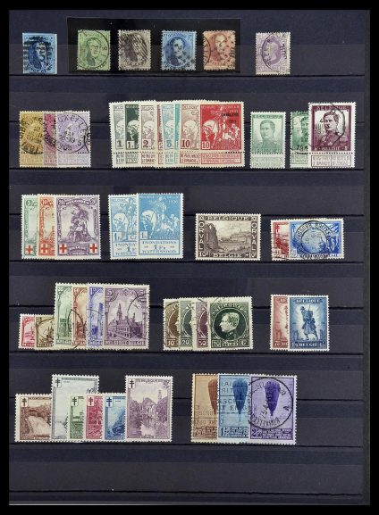 Featured image of Stamp Collection 34263 European countries key stamps 1840-1950.