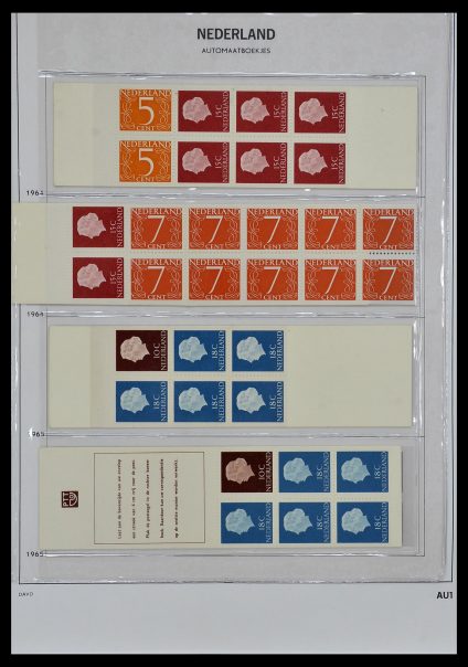 Featured image of Stamp Collection 34267 Netherlands stamp booklets 1964-1991.