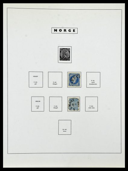 Featured image of Stamp Collection 34274 Norway 1856-2012.