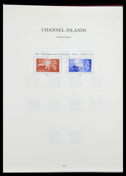 Featured image of Stamp Collection 34276 Channel Islands 1969-2006.