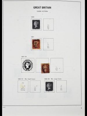 Featured image of Stamp Collection 34306 Great Britain 1841-1995.