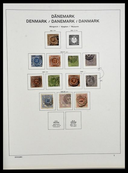 Featured image of Stamp Collection 34312 Scandinavia 1855-1965.