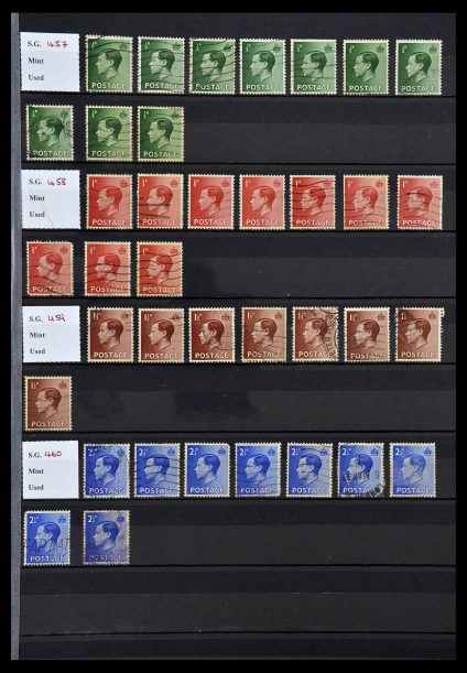 Featured image of Stamp Collection 34336 Great Britain 1870-1970.