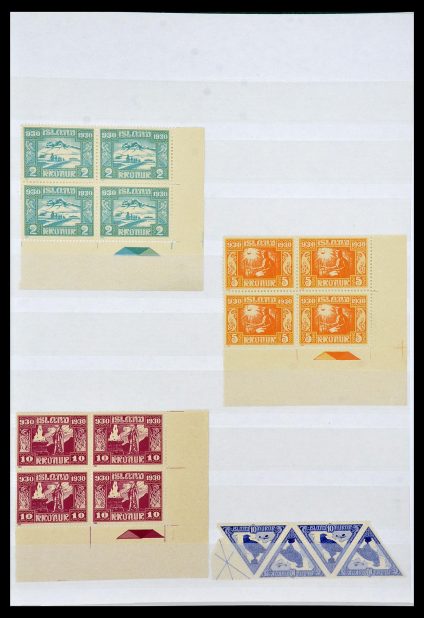 Featured image of Stamp Collection 34348 Iceland 1930.