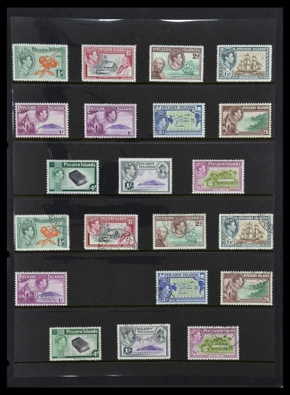 Featured image of Stamp Collection 34355 Pitcairn 1940-1998.