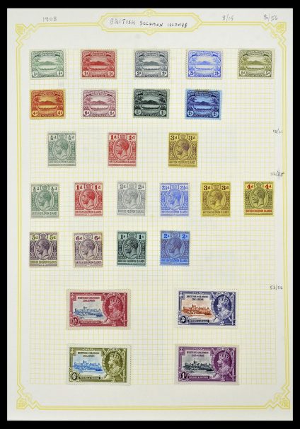 Featured image of Stamp Collection 34358 British colonies in the Pacific 1908-1980.