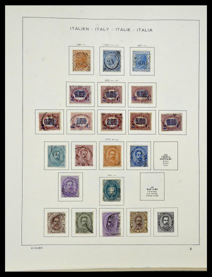 34420 Italy 1863-2001. - Image 1