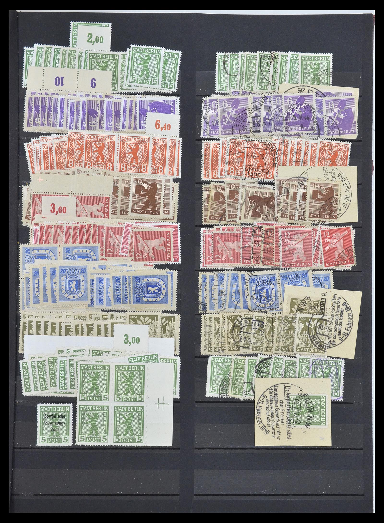 34788 001 34788 Sovjet Zone 1945-1949. - Image 1