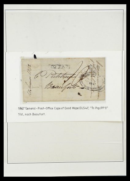 34806 Cape of Good Hope 1842-1912. - Image 1