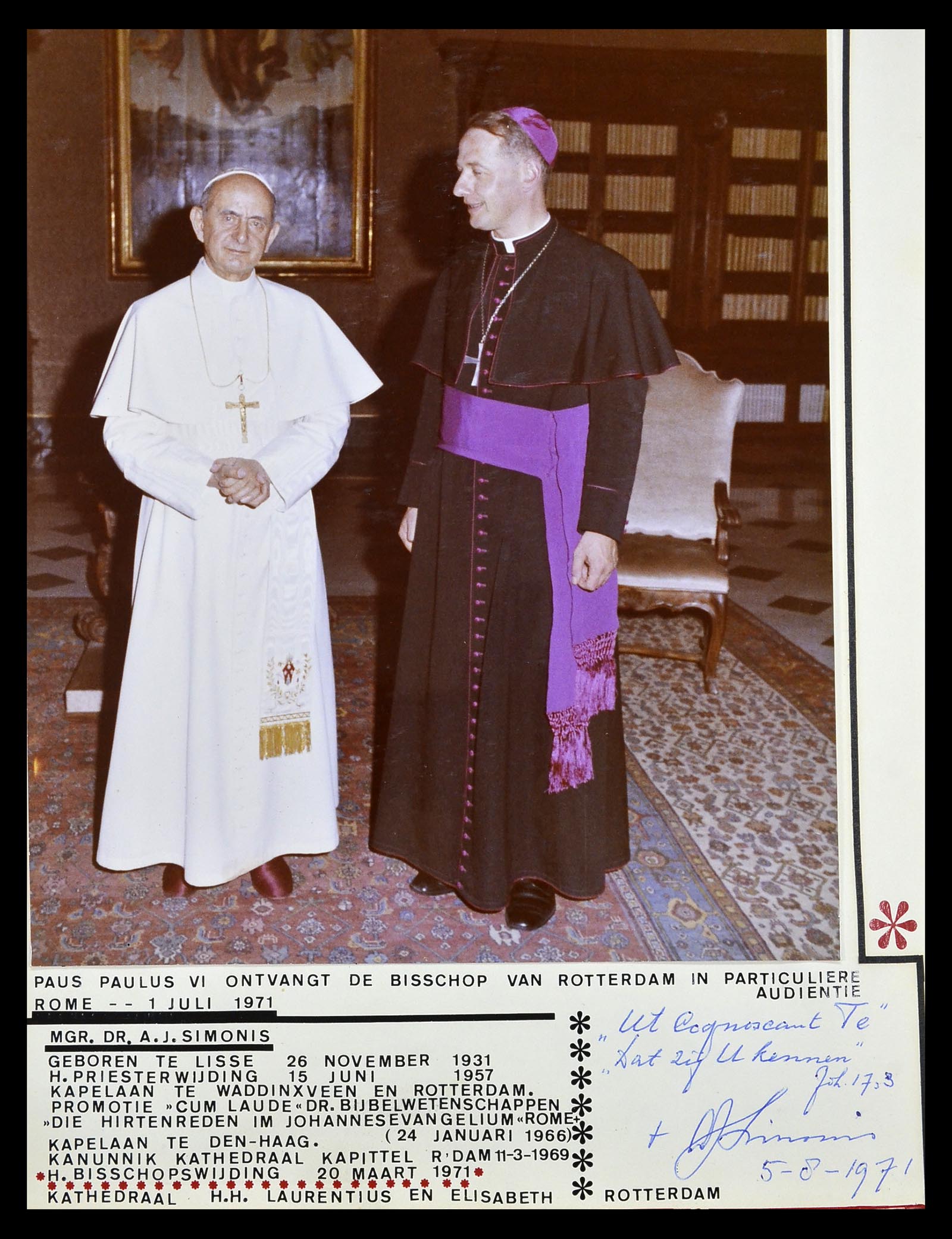 34884 076 34884 Vatican 1852-1974. - Image 1