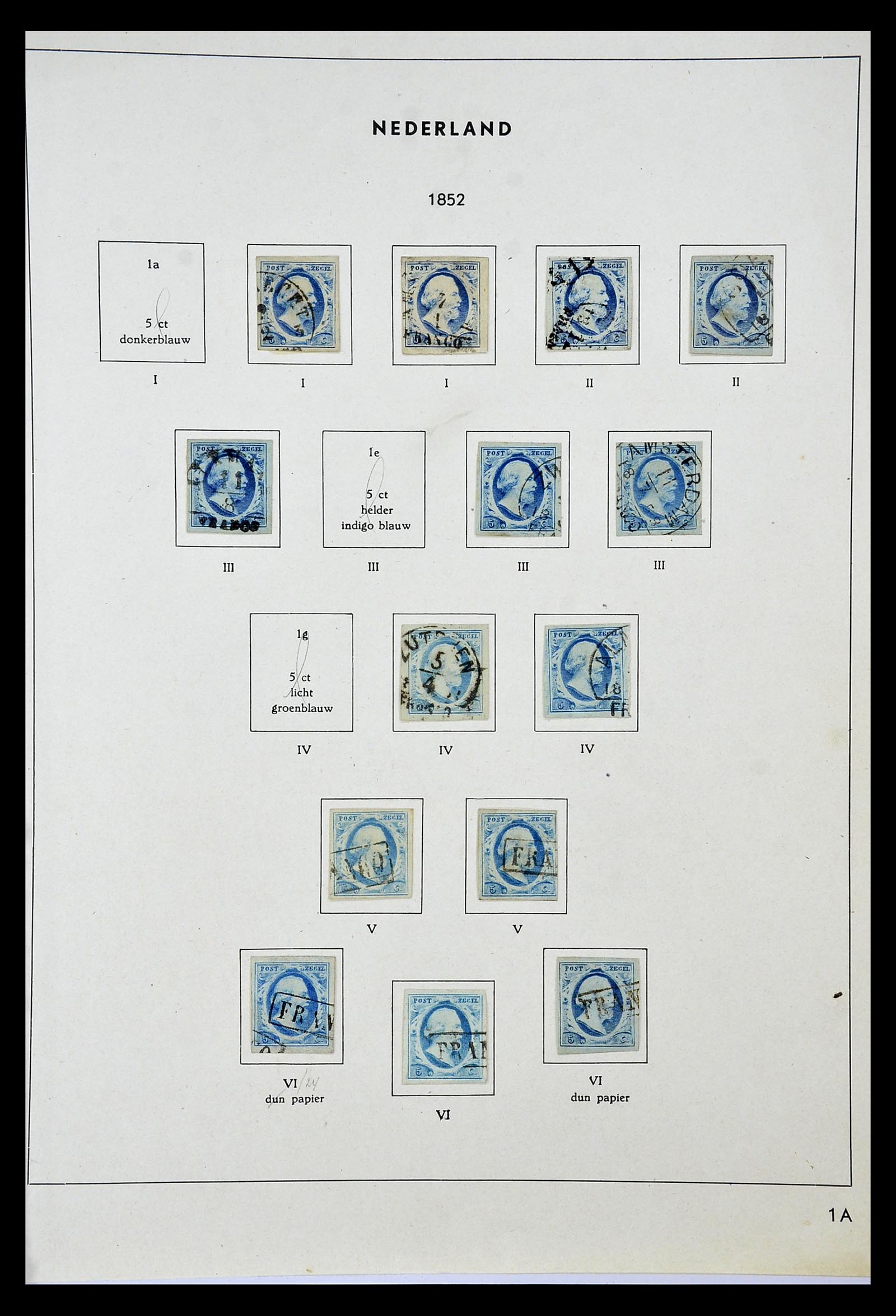34948 001 34948 Netherlands 1852. - Image 1