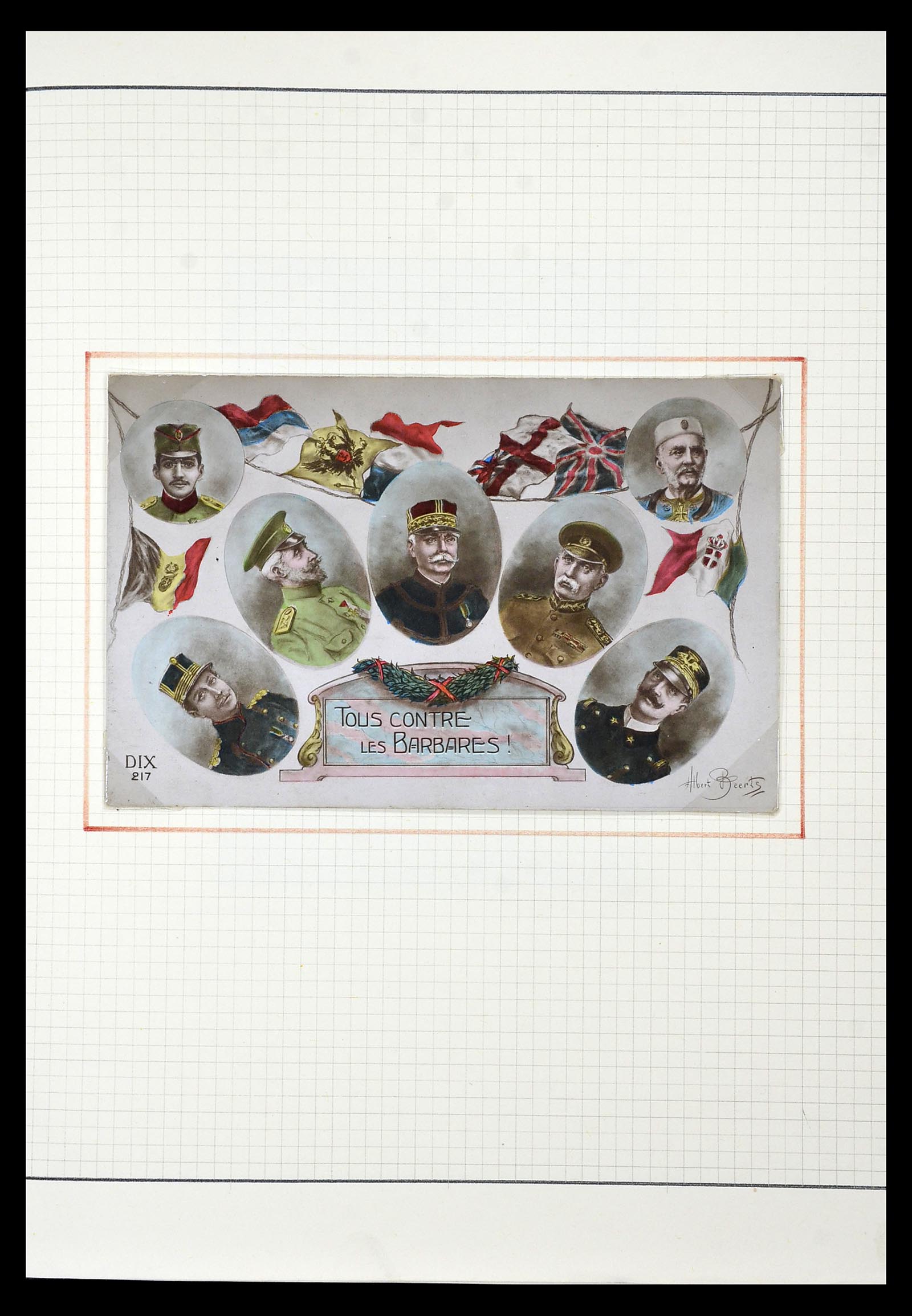 34967 001 34967 Theme 1st worldwar 1914-1918. - Image 1
