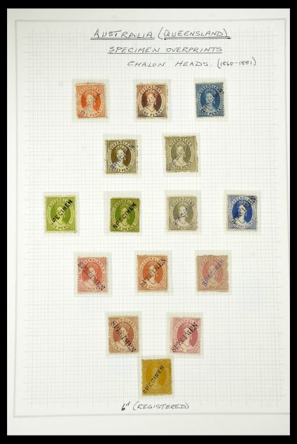 34990 Australian States 1860-1902. - Image 1