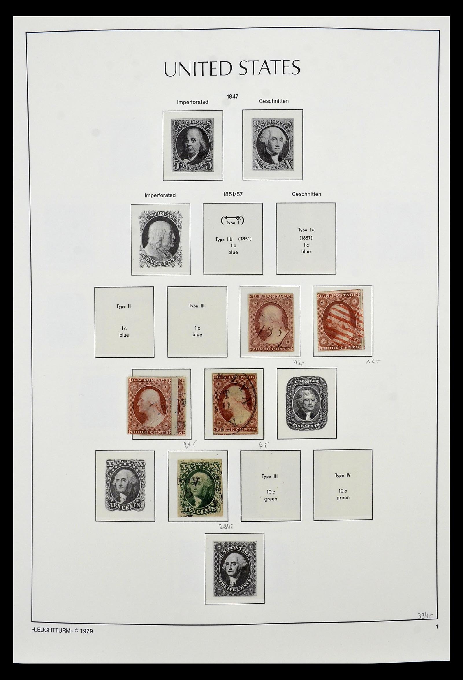 35050 001 35050 USA 1851-1963. - Image 1
