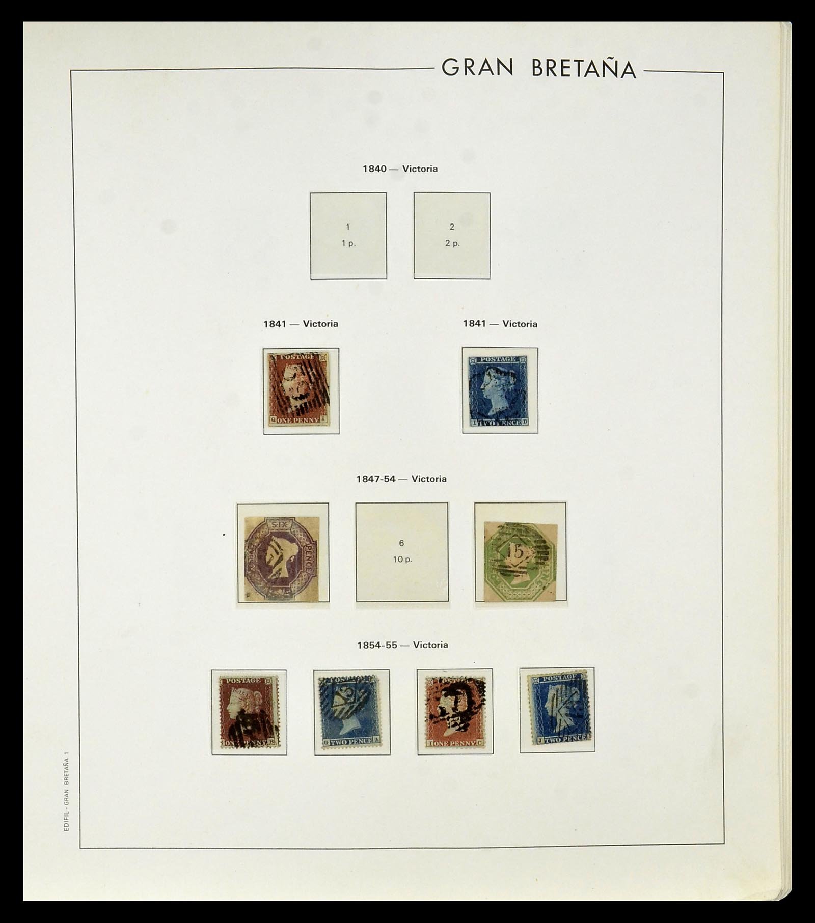 35094 001 35094 Great Britain 1841-1981. - Image 1
