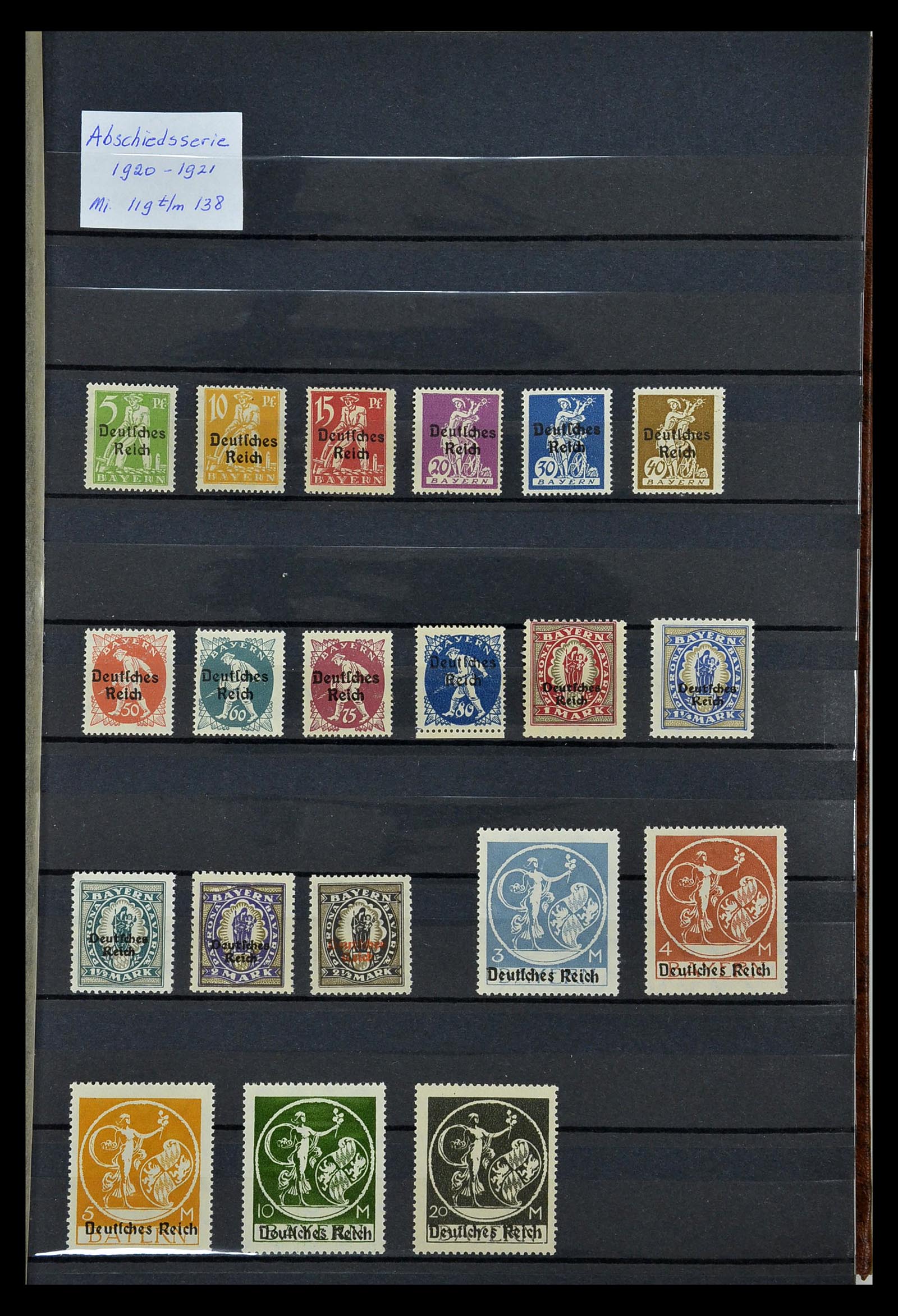 35117 001 35117 German Reich 1920-1921. - Image 1