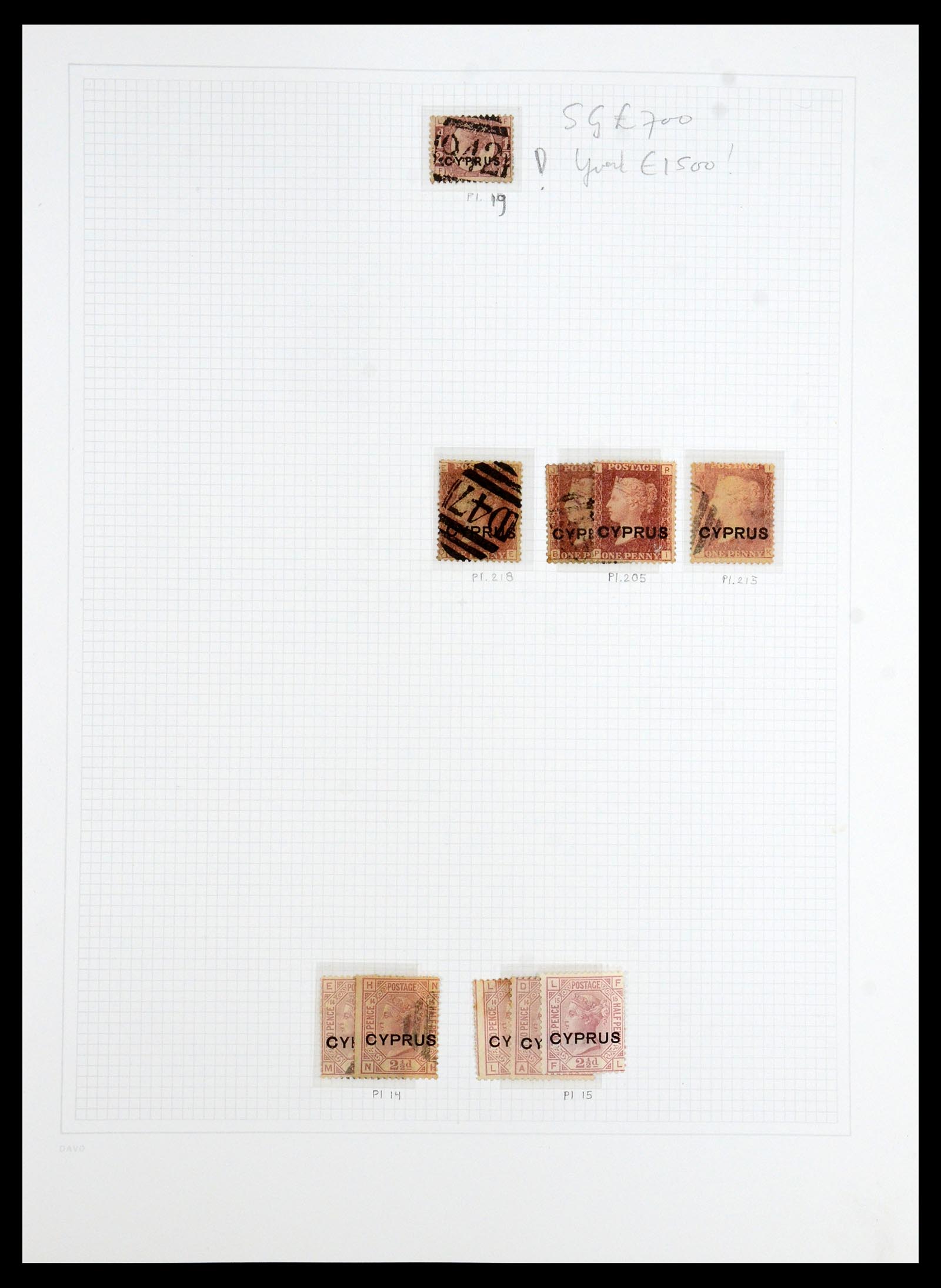 35151 001 35151 Cyprus 1880-1991. - Image 1