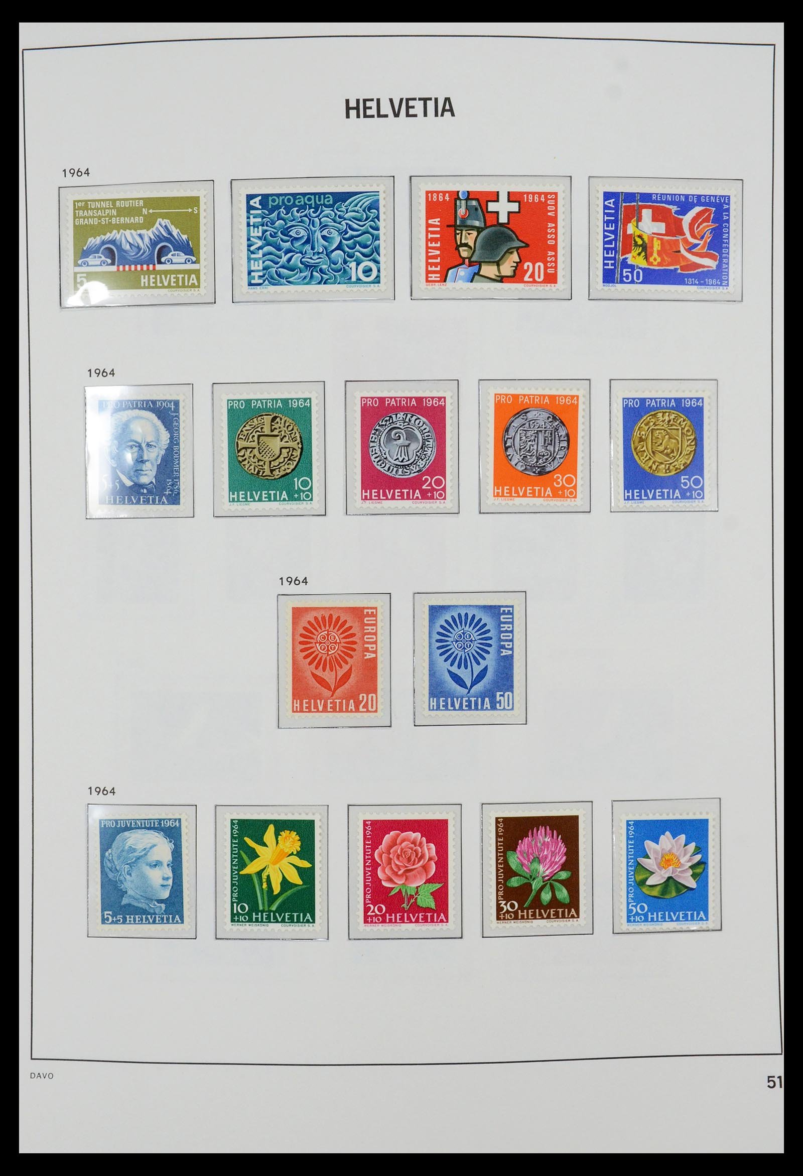 35156 001 35156 Switzerland 1964-2015. - Image 1