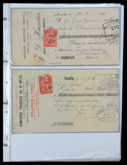 35177 België fiscaalzegels 1923-1966. - Image 1