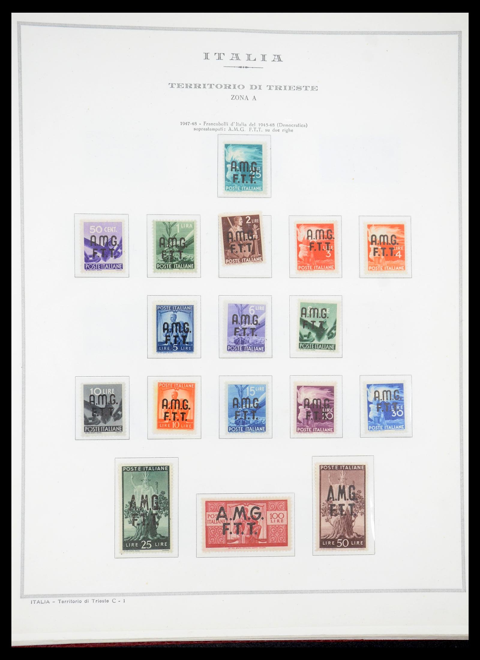 35317 001 35317 Triest Zone A 1947-1954. - Image 1